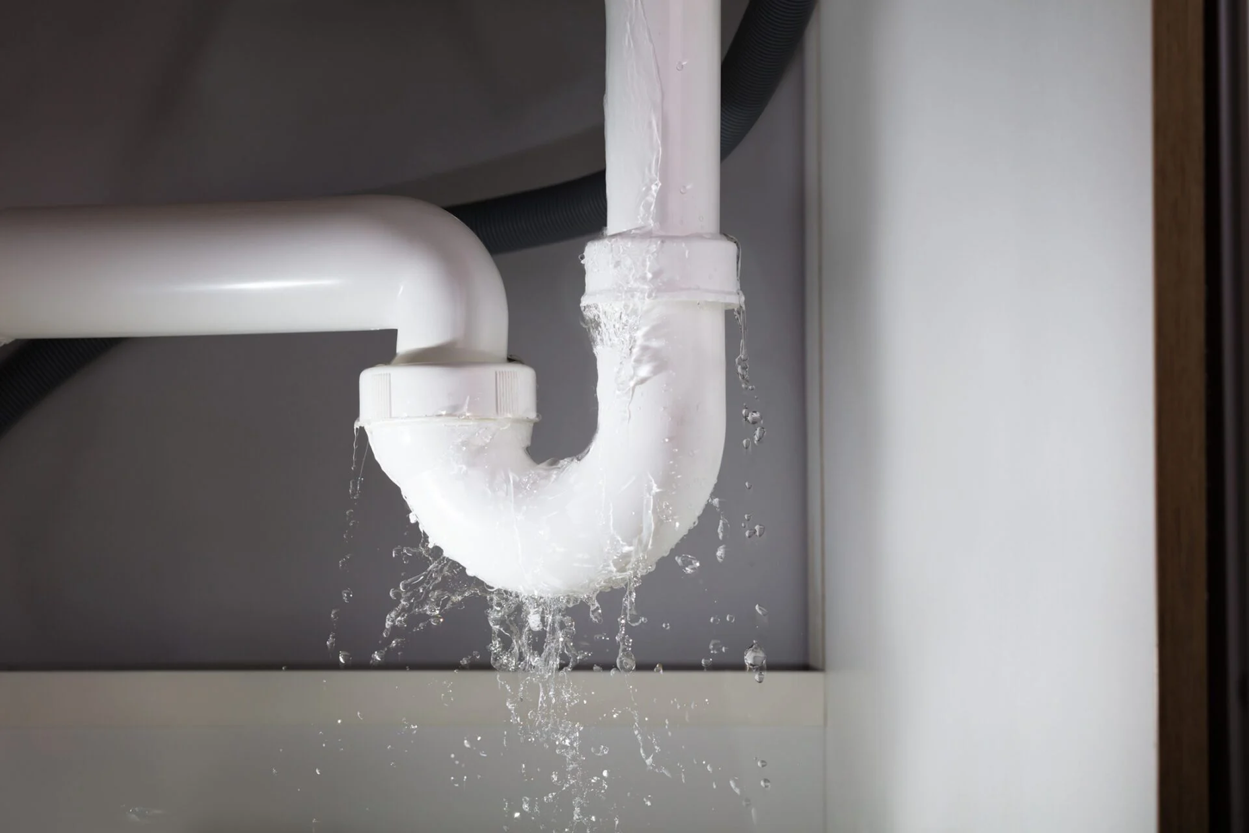 Leaking water
