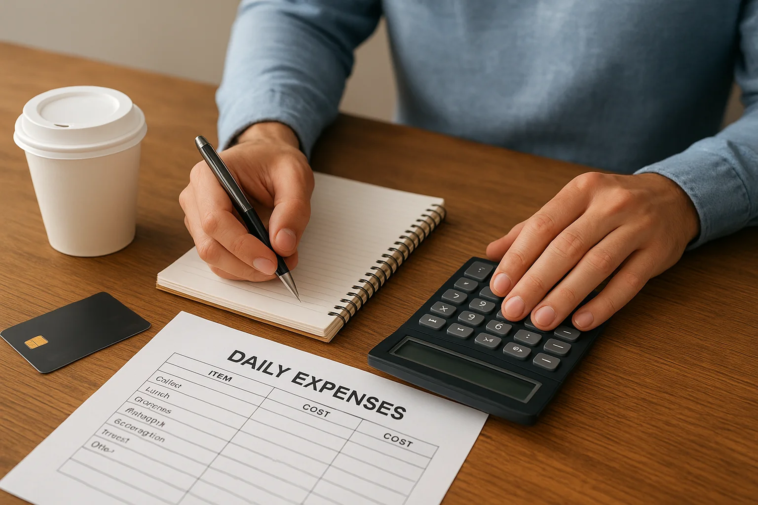Calculating the expenses