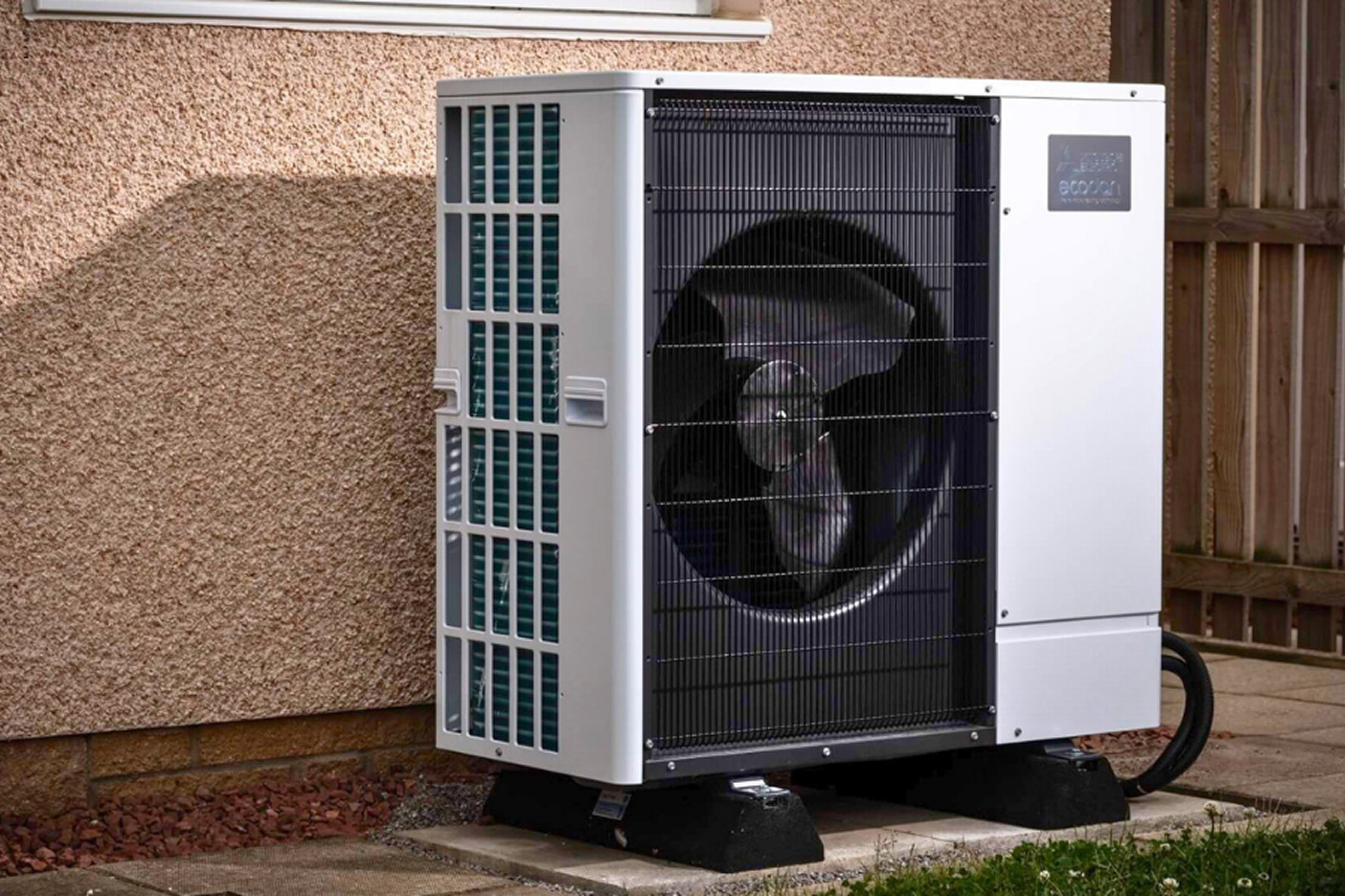 Boiler in the garden