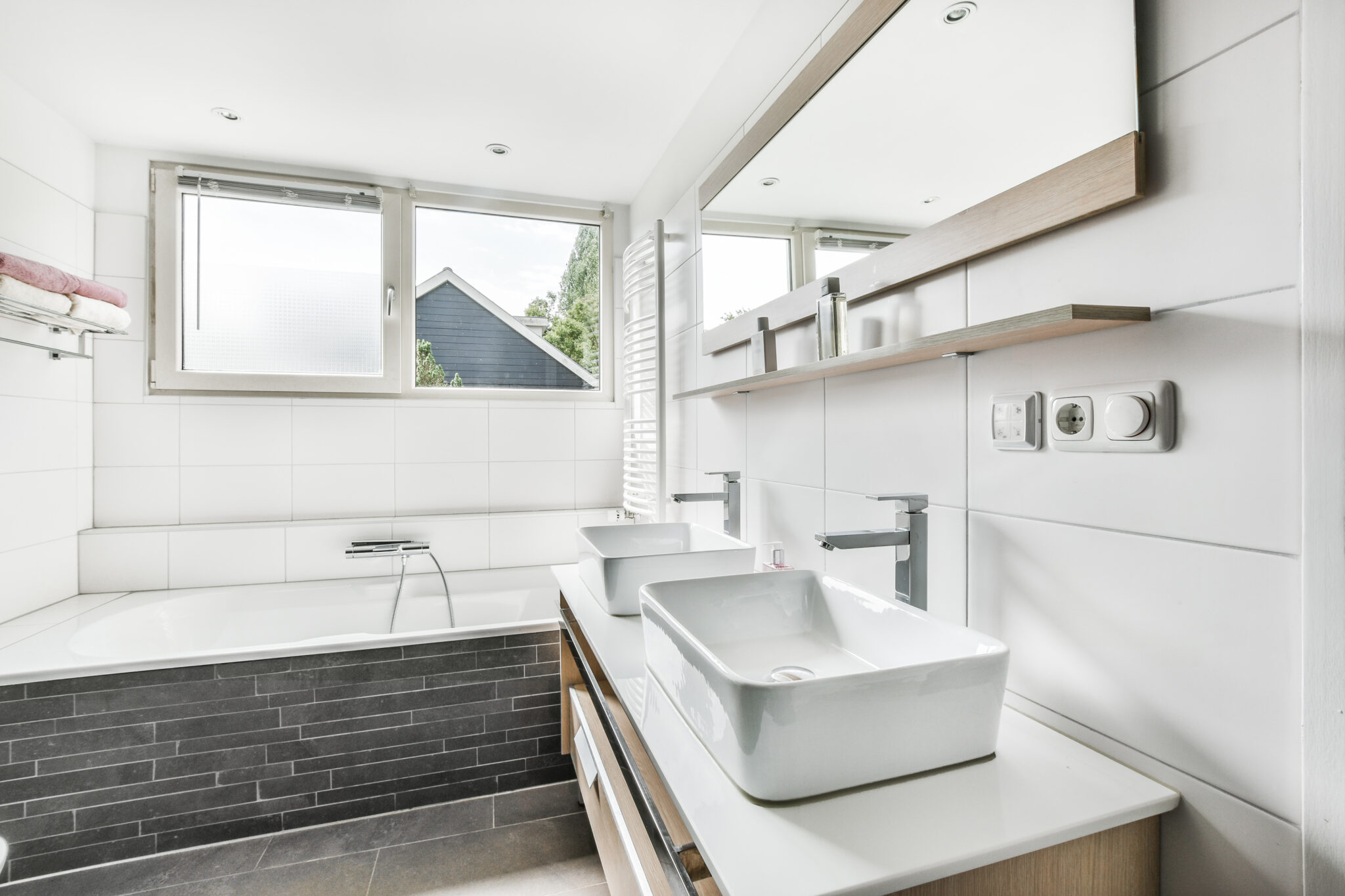 The interior design and decoration of a